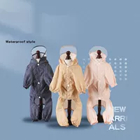 Домашние собаки одежда дождливая сезон модная точка