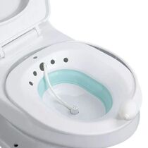 Folding Toilet Sitz Bath Bidet Flusher Special Wash Basin Hi