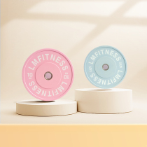 New competitive macaron barbell set for womens fitness home hip thrust competitive tablets bench press weightlifting dumbbell tablets