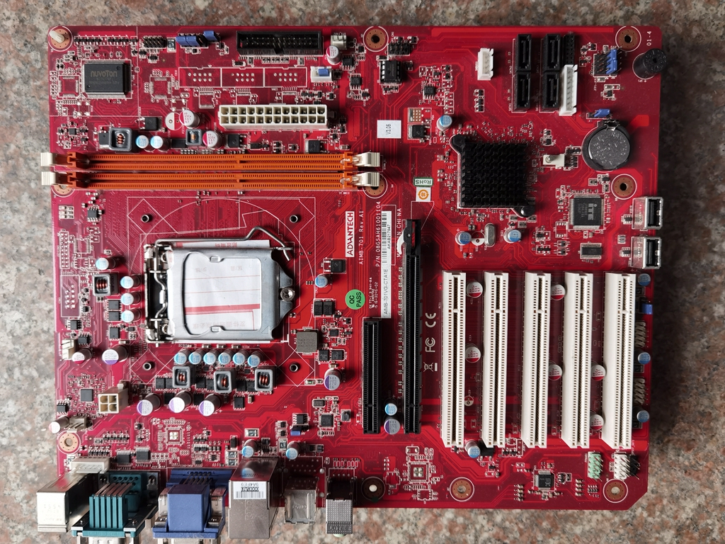 Original disassembly machine Advantech AIMB-701Rev: A1 H61 chip motherboard AIMB-701VG-00A1E
