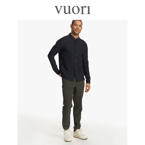Vuori Flying Ao рубашка с длинным рукавом повседневное помещение для пассажиров столичная крышка мужчина v185