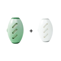 Недавно обновленный белый+зеленый [2 штуки] можно вымыть и использовать повторно