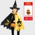 Halloween Áo Choàng Trẻ Em Bé Trai Và Bé Gái Trình Diễn Trang Phục Nhà Ảo Thuật Phù Thủy Áo Choàng Phù Hợp Với Mẫu Giáo Magic Cổ Tích Trang Phục 