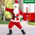 Ông Già Noel Trang Phục Giáng Sinh Người Lớn Quần Áo Phù Hợp Với Nam Nữ Plus Kích Thước Trang Phục Chồng COS Hiệu Suất Quần Áo 