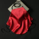 Summer Belly Protection Bellyband Women's Sling Red Ancient Large Size Silk Comfortable Thin Double Layer Pure Color Adult Intimates