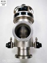 MKS high vacuum angle valve fender valve 99H0795 caliber ISO 100 built - in stroke switch package is well packed