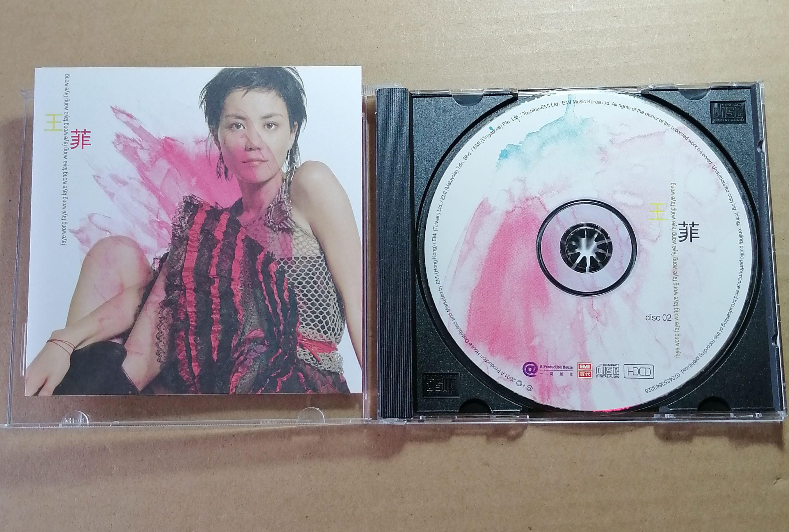 Special price with marks 2001 01 First edition CD Wang Fei FAYE Wong Faye Wong FAYEE DISC02 -Taobao