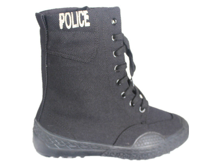 Bottes militaires en toile - porter - Ref 1398734 Image 9