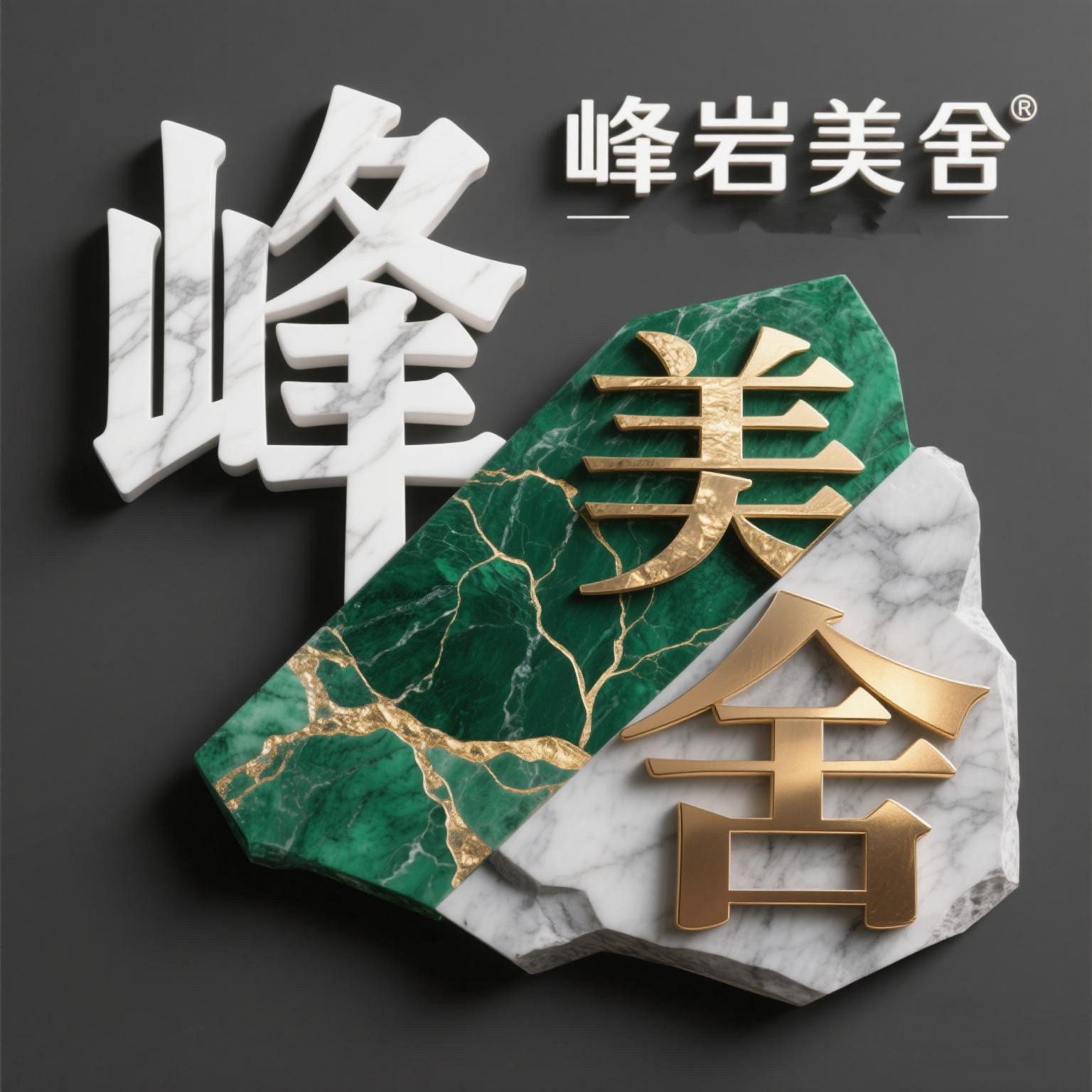 峰岩美舍的LOGO