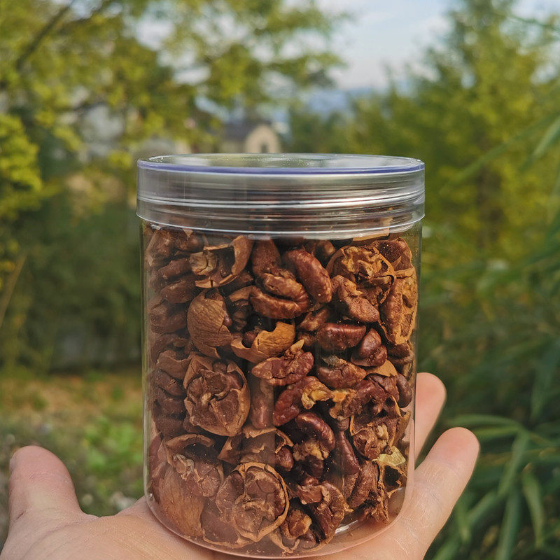 23 years New goods Crushed Pecorino Cream Carbon Burning in Anter Good Exfoliating Peeled Walnut walnut Canned Bagged Snacks-Taobao