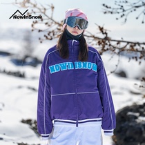 nis snow now 2023 new style snowboarding clothing for men and women winter mens warm ski clothing thickened baseball clothing