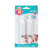 2pcs 10ML Baby Nose Clean Needle Tube Infant Care Nasal Aspi