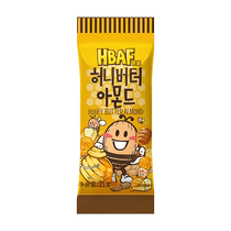 Южная Корея Импорт HBAF Barbee Honey Butter Flat Peach Rinbar Wood 35g * 12 Bags