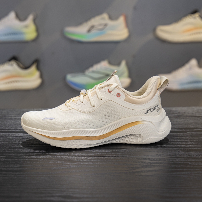 Li-Ning Women's Casual Shoes 2025 Summer New Soft Go 2 Wms Fashion Trendy Sneakers Aglv040