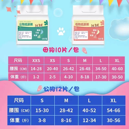 2022 Новый магазин 15 видов цветных брюк брюк, собаки, подгузники собак Специализированные плюшевые мочи, без мокрого подарка для собак с хирургией, физиологические брюки подгузники