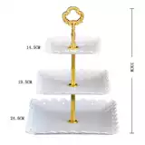 Трехслойный фруктовый пирог стой