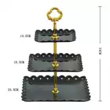 Трехслойный фруктовый пирог стой