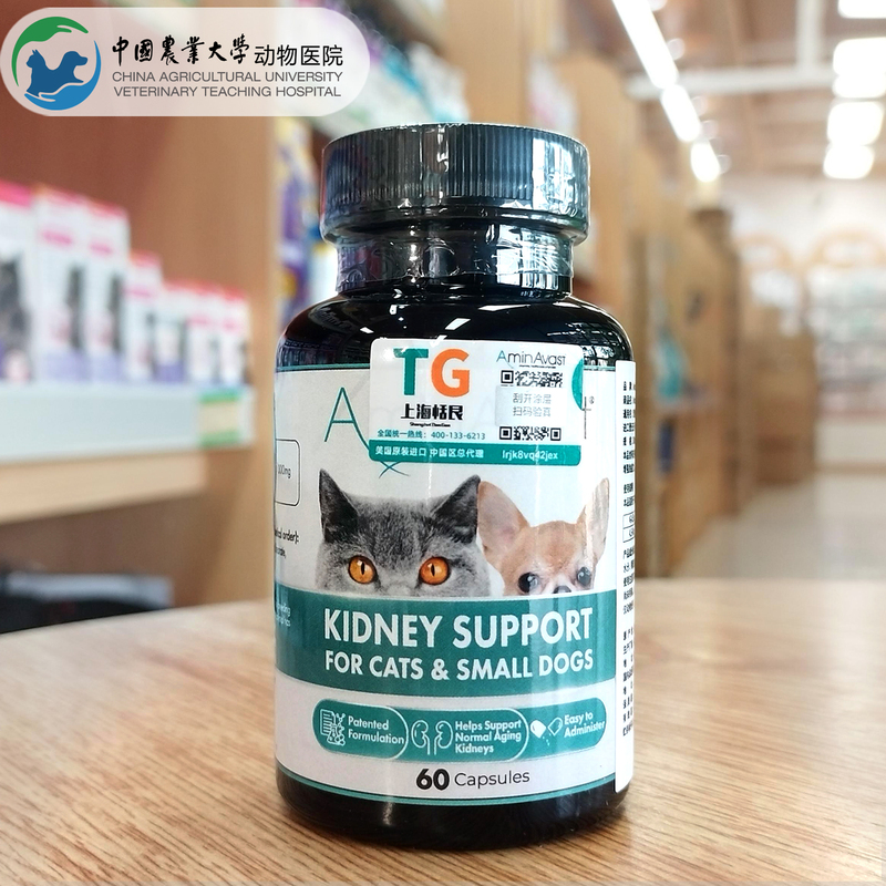 Amino Kidney Supplement for Cats and Small Dogs Imported from the United States, Promotes Healthy Kidney Function and Kidney Health Care Products
