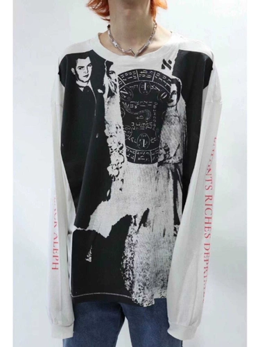 [Сын версии] ERD 21FW Меланхолия богатый второй генерация Призрачный свадебный храм втирал черно -белую тройку