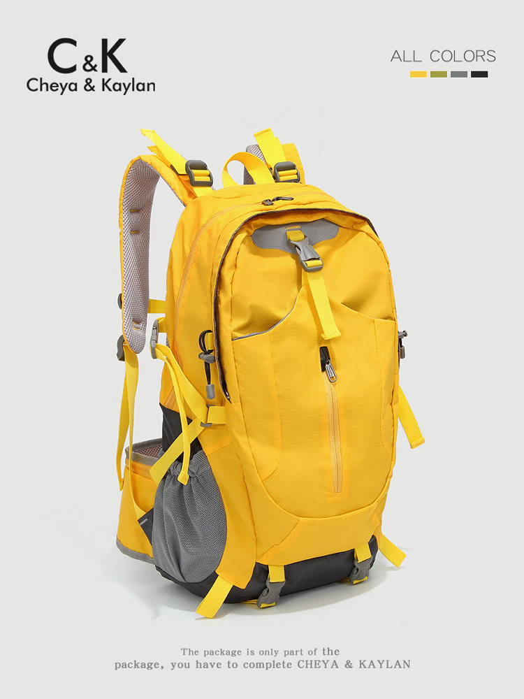 Cheya&Kaylan Lightweight Outdoor Hiking and Mountaineering Bag, Travel Climbing Backpack, Large Capacity Backpack for Men and Women