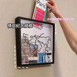 Система хранения для путешествий, контейнер для хранения, фоторамка, открытка, памятная коробка для хранения