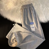 Осенние утепленные штаны, спортивные повседневные брюки для отдыха, свободный крой, в американском стиле