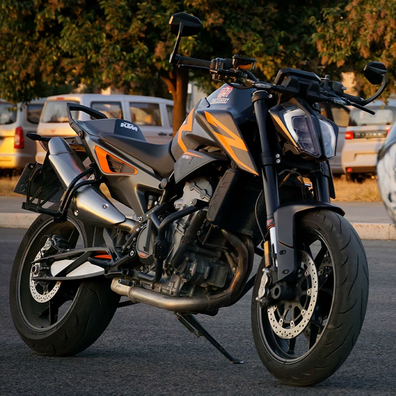 Пригодно для KTM Duke790 890 наклейка, наклейка с принтом латтермы, защитная наклейка, изменение деталей
