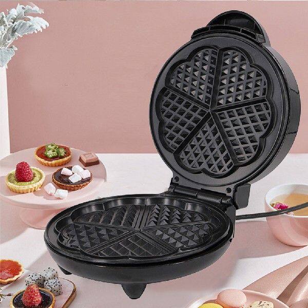 5 Slices Waffle Iron 1200W Waffle Iron Maker Non-Stick-Taoba