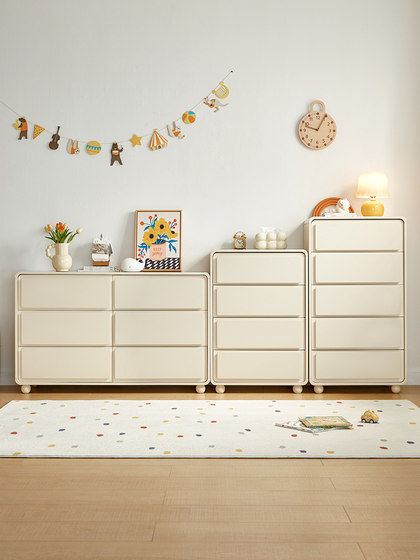 林氏家居卧室实木脚儿童斗柜客厅房间靠墙收纳柜子床头柜政府补贴