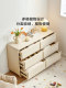 林氏家居卧室实木脚儿童斗柜客厅房间靠墙收纳柜子床头柜政府补贴