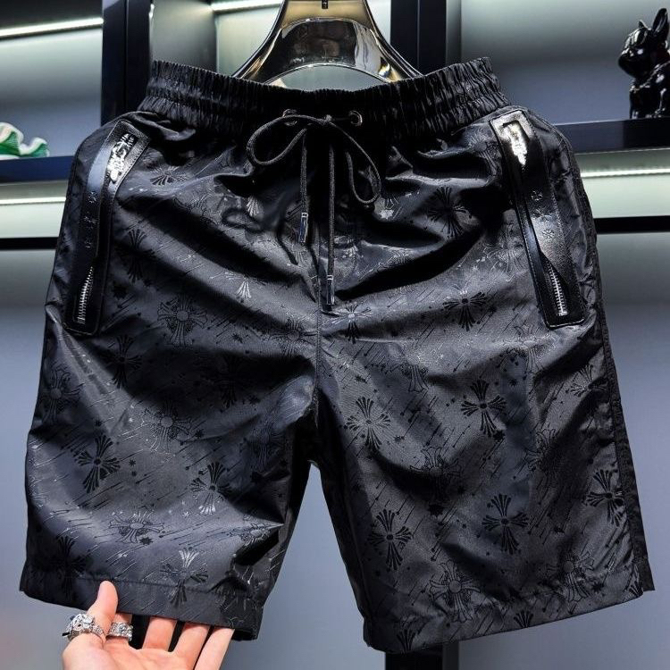 European High-End Jacquard Casual Shorts for Men 2026 Summer Trendy Brand Versatile Slim-Fit Beach Shorts European High-End Jacquard Casual Shorts for Men 2026 Summer Trendy Brand Versatile Slim-Fit Beach Shorts