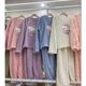 2025 New Cartoon Kt Cat Winter Girls' Pajamas Thickened Coral Fleece Junior High School Girls' Flannel Loungewear
