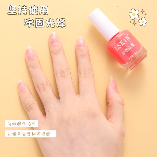 Nail Polish, Transparent Color, Colorless, Non-Toxic, Odorless, No Need to Bake, Quick-Drying, Long-Lasting Sealing Layer, Non-Peelable Nail Polish
