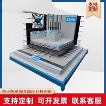 Quality model construction site construction standardization process display area model main structure model room
