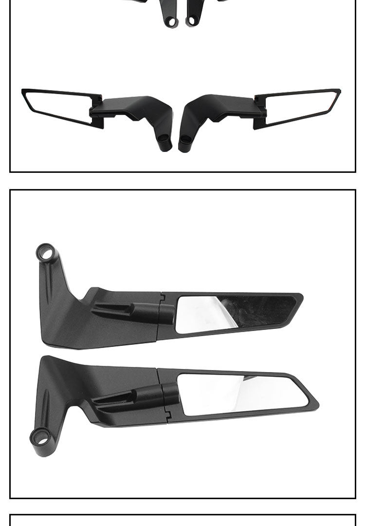 Suitable for No.9 m95c mechanic Mavericks f400t Yadi electric scooter fixed wind wing rearview mirror