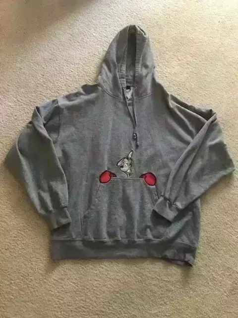 Куртка-худи Zip Hoodie в стиле JNCO Y2K Гарухоку с вышивкой короны