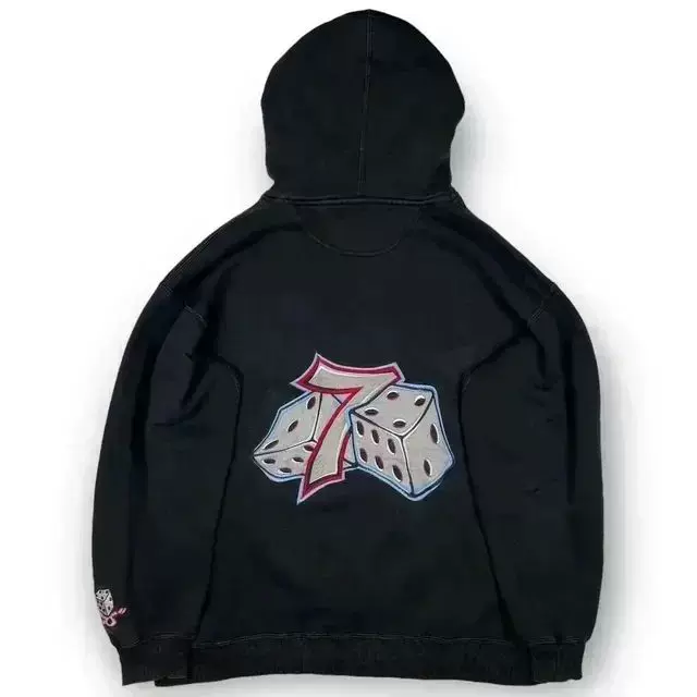Куртка-худи Zip Hoodie в стиле JNCO Y2K Гарухоку с вышивкой короны