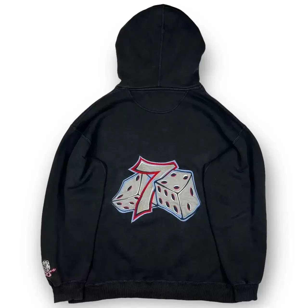 Комбинированный свитшот-толстовка в стиле JNCO Y2K