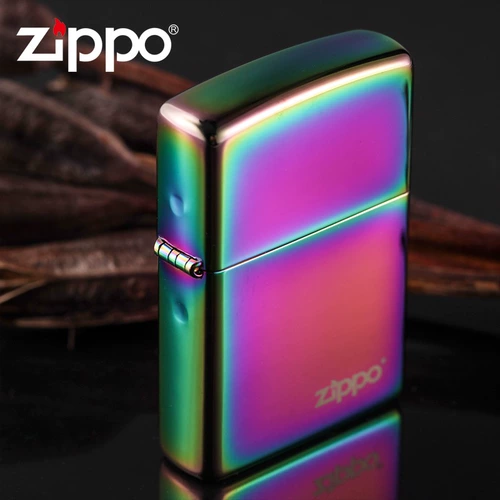 Подлинный Zippo более легкий оригинальный цвет цвета льда смены градиент логотип сокровищ