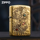 Оригинальная зажигалка, мужская бирюзовая высококлассная инкрустация камня, с драгоценным камнем