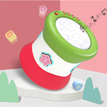 Baby Hexahedron Puzzle Early Education Toy Baby Boy Octahedron Body Music 8 Hands Beat beat drums for 6 months and 1 year 0