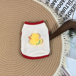 Summer Thin Clothes for Kittens and Puppies, Pet 3D Doll-Style Ultra-Small Teacup Dog Clothes for Summer