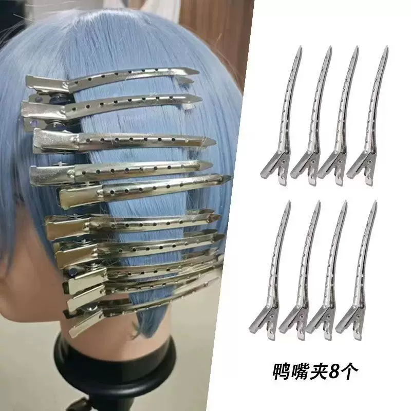 Wig, big curlers, cosplay, crocodile