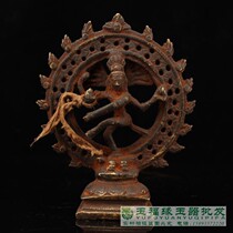 Nepal Temple Collection of Old Tibetan Pure Copper Pure Handcrafted to create a wet-in-care statue like a pendulum
