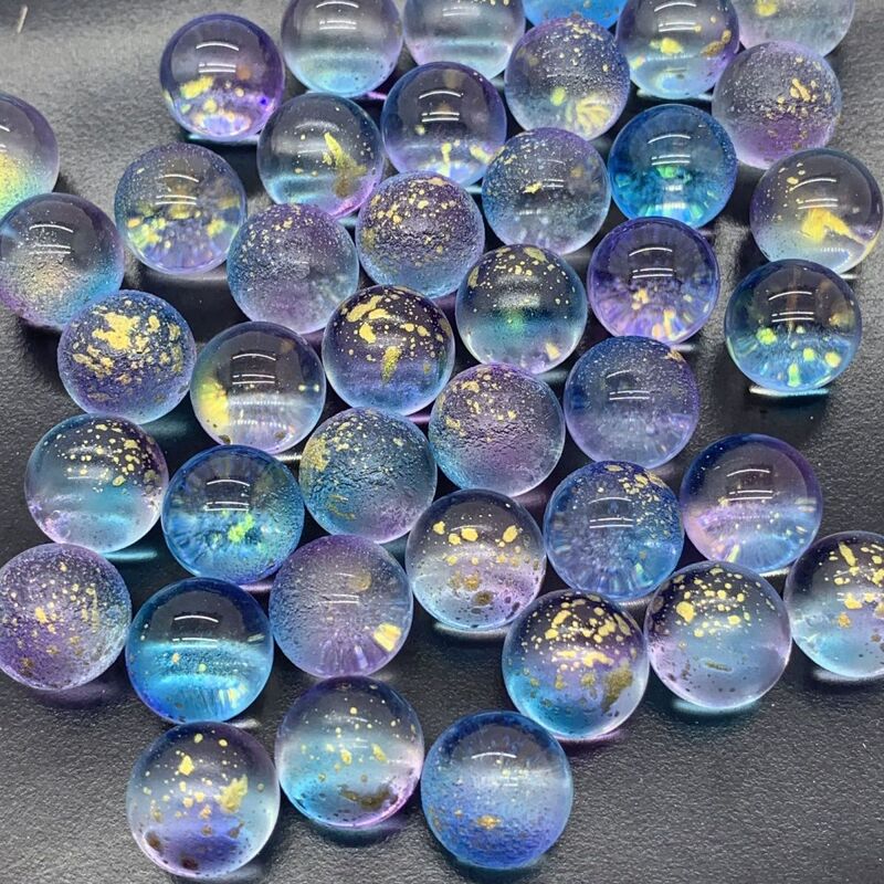 Starry Sky Glass Beads DIY Czech Glass Round Beads Without Holes 10-12mm Imitation Etched Gold Sprinkled Crystal Ball Antique Style Starry Sky Glass Beads DIY Czech Glass Round Beads Without Holes 10-12mm Imitation Etched Gold Sprinkled Crystal Ball Antique Style