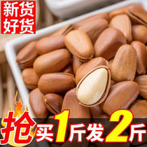 New Northeast open pine nut large grain original flavor canned bulk weighing wholesale nuts snacks for pregnant women and children