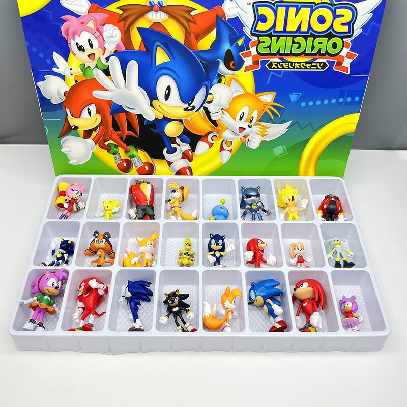 【Factory Direct Sale】24 Sonic the Hedgehog Plush Toys Sonic the Hedgehog Cave Adventure Sonic Flying Mouse Children's Surprise