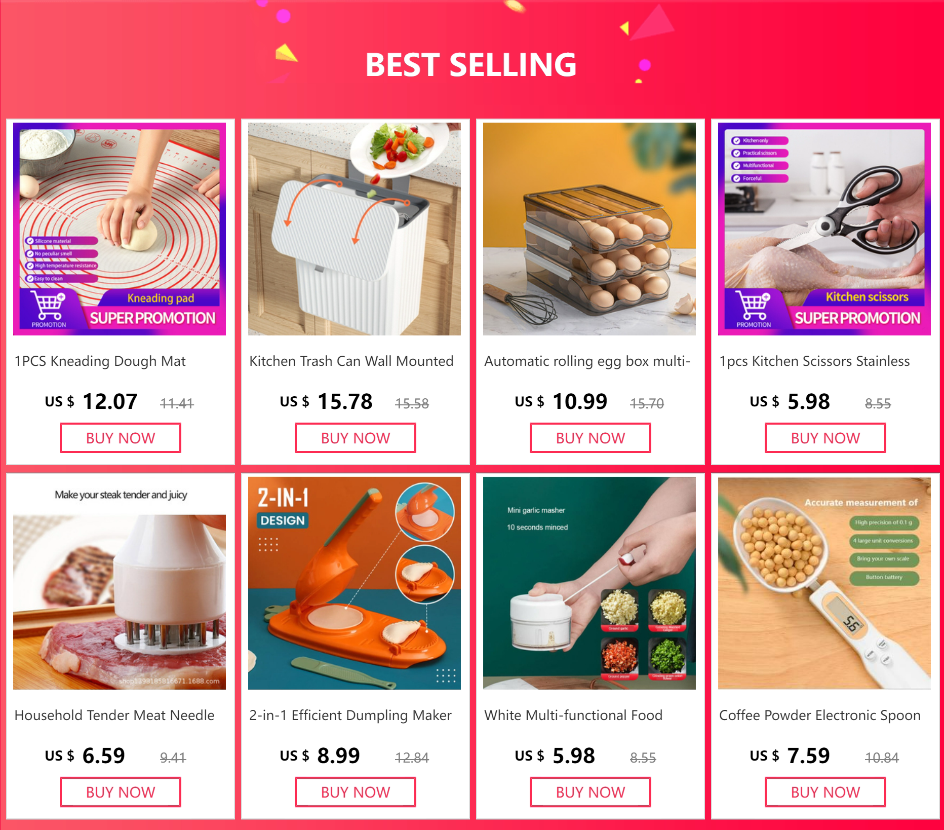 304 Stainless Steel Hamburger Press Burger Patty Maker - Product image 5