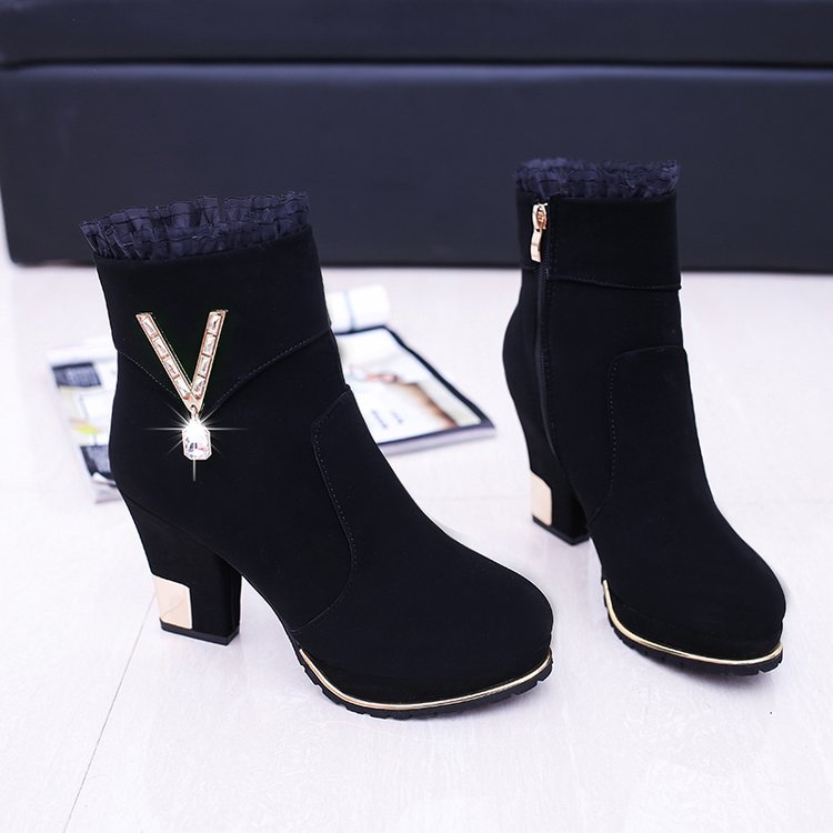 Bottes mi-saison femme OTHER en Caoutchouc - Ref 3251245 Image 4