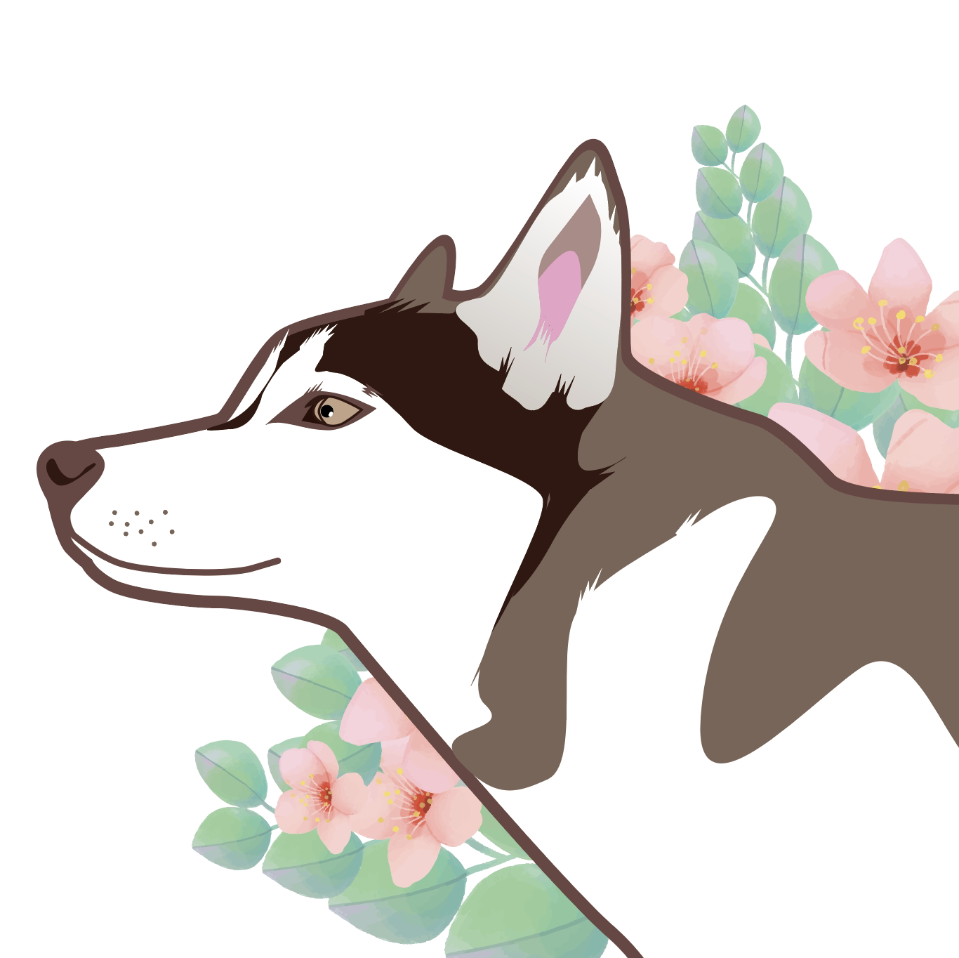 lFox络狐宠物优选店的LOGO